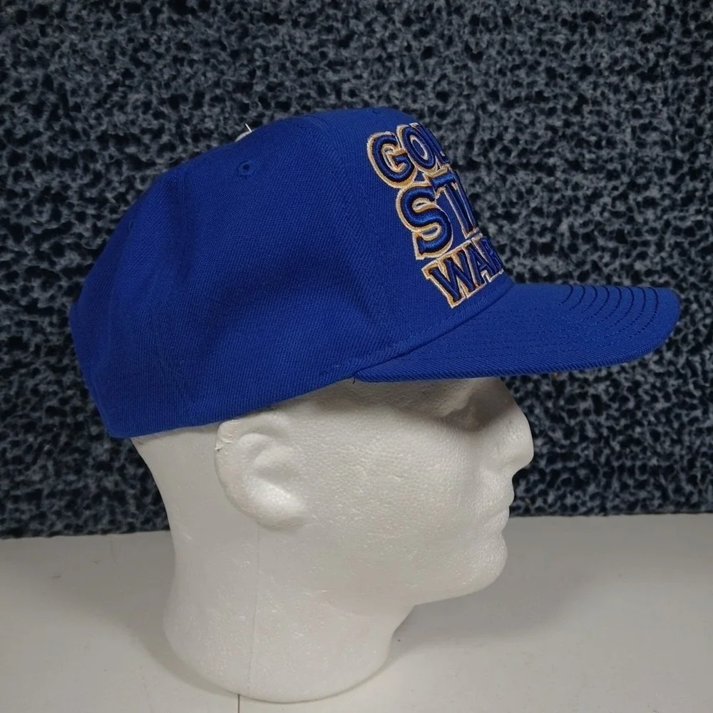 Adidas Golden State Warriors Hat Mens Official NBA Draft Cap Blue Snapback